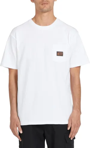 Volcom Men's Workwear T-Shirt-Heavyweight Short Sleeve Tee, Durable Cotton, Classic Fit for Construction & Outdoor Jobs