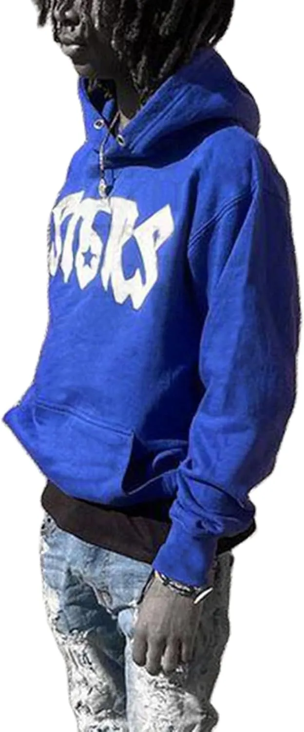 Women Men Y2k Hoodie Oversized Long Sleeve Pullover Sweatshirt Goth Grunge Aesthetic Hoodies Vintage Streetwear