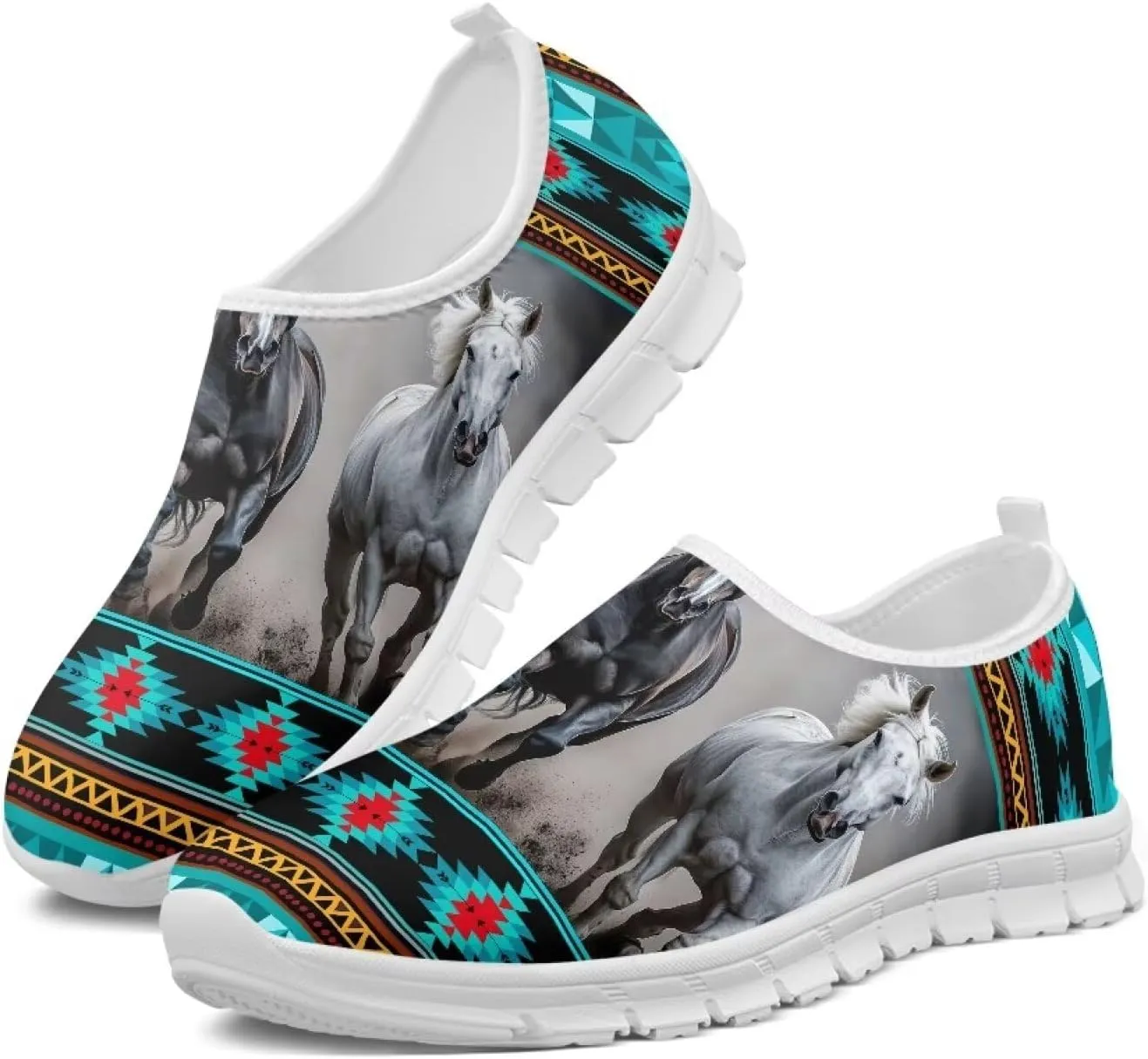Womens Canvas Shoes Low Top Fashion Sneakers Slip on Walking ShoeWhite Sole