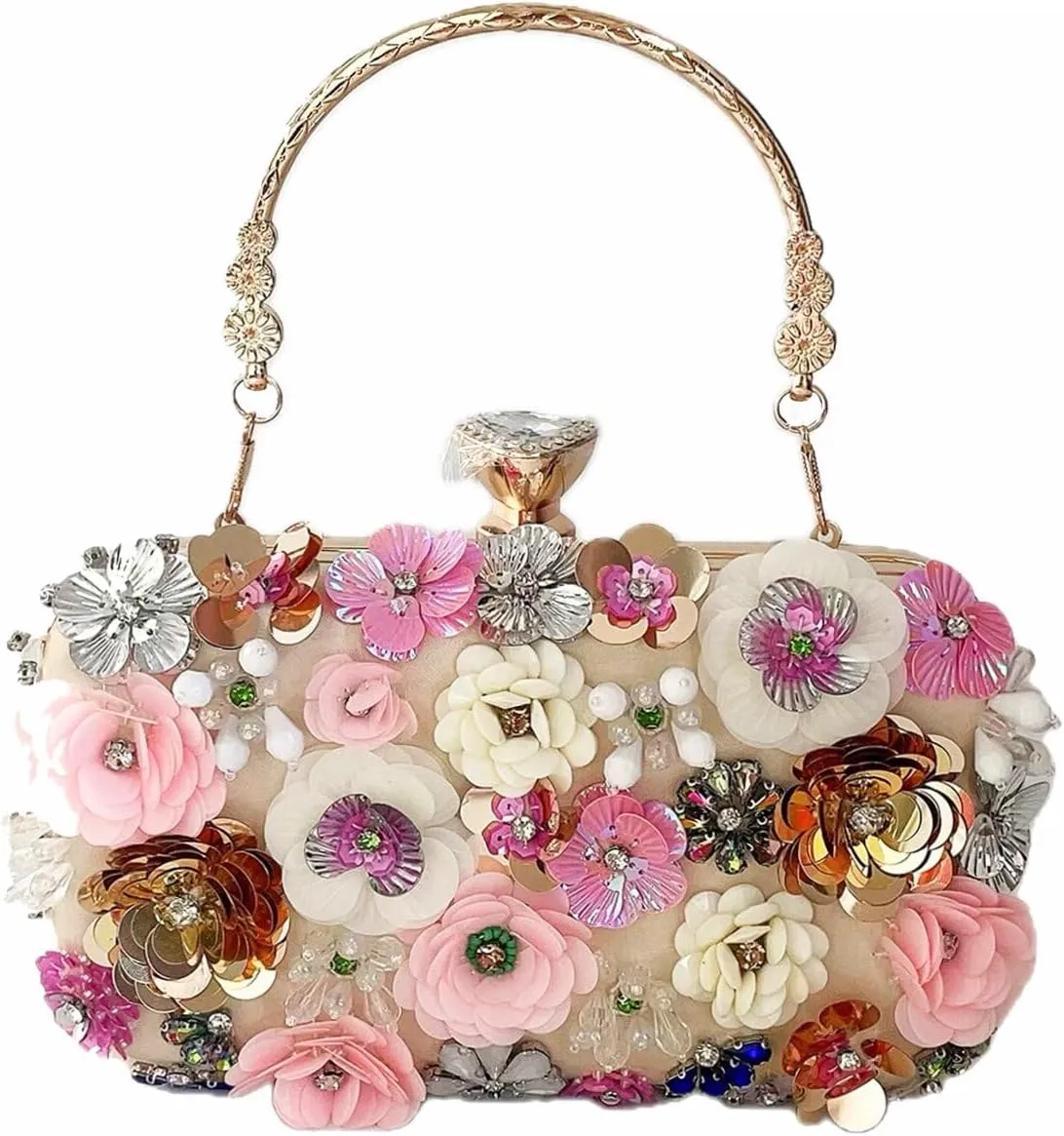 Womens Evening Clutch Bag Evening Bag, Lady Party Wedding Clutch Purse Designer Evening Handbag Hand Bag