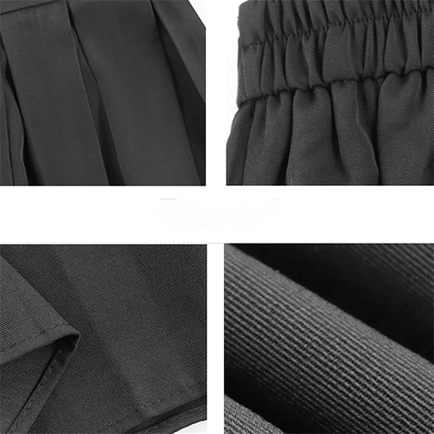 Women's Pleated Midi Skirts,High Waist, Preppy Style Fashion Casual Vintage All-Match