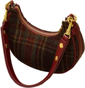 Women's Shoulder Bag Handbag PU Leather Underarm Purse Shopping Dating Traveling Top Handle Satchels 2024