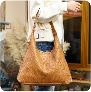 Woven Hobo Bags for Women Trendy Lightweight Soft Foldable Leather Tote bag for Women with Coin Purse Handbag